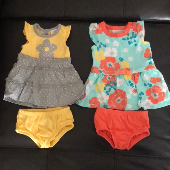 healthtex Other - Healthtex dress bundle w/ diaper covers